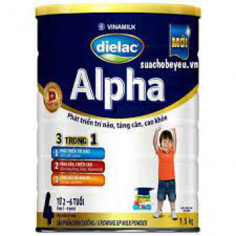 Sữa Dielac Alpha Step 4  900g, 2-6 tuổi